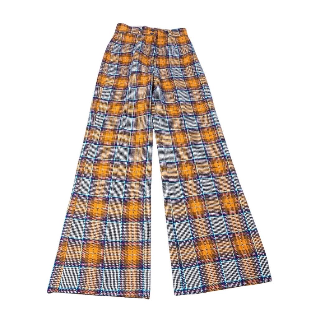 Kmart 1960 to 1970s Plaid Pants Size 12  (26)